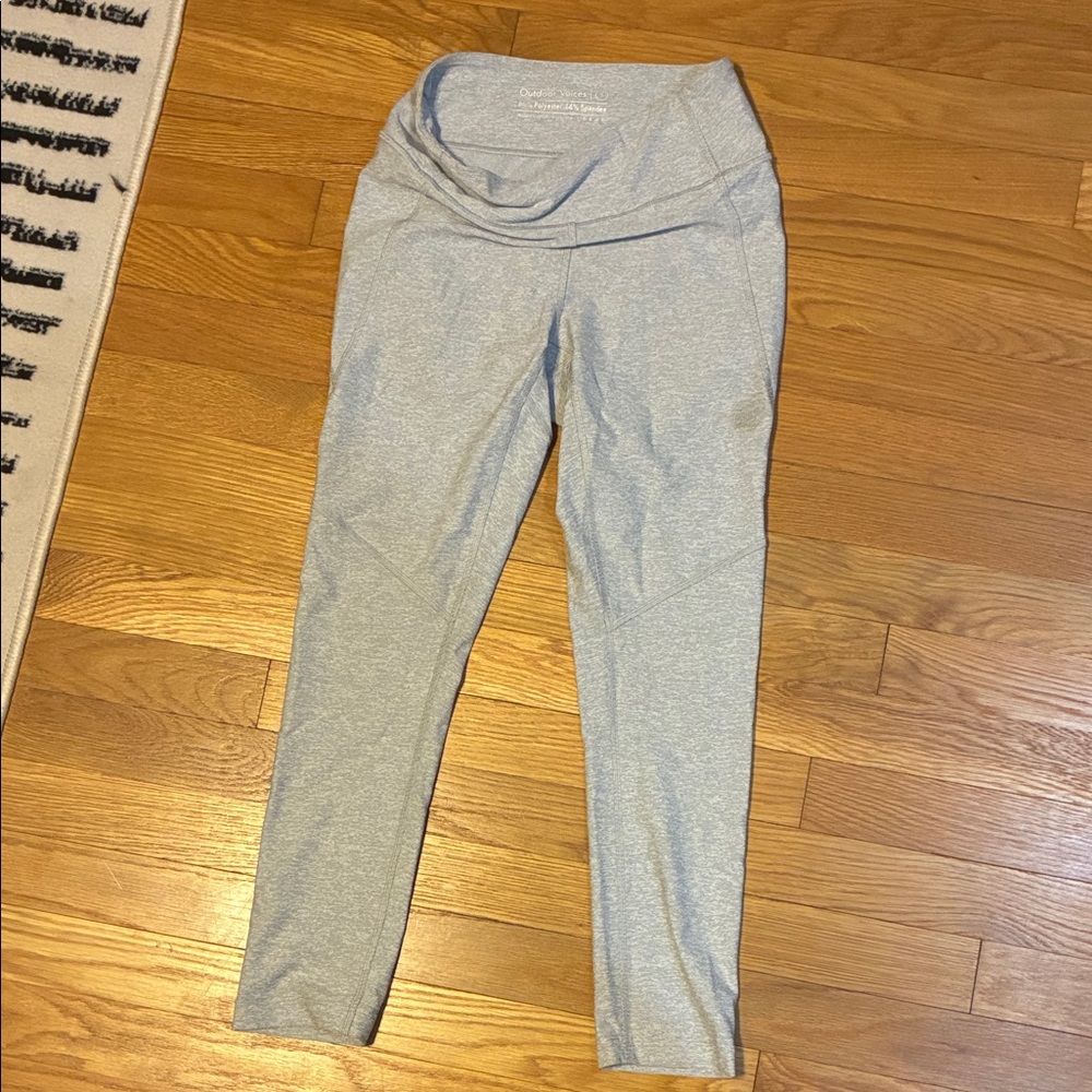 Outdoor Voices Heather Gray Leggings